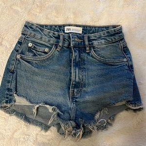 Zara jean shorts